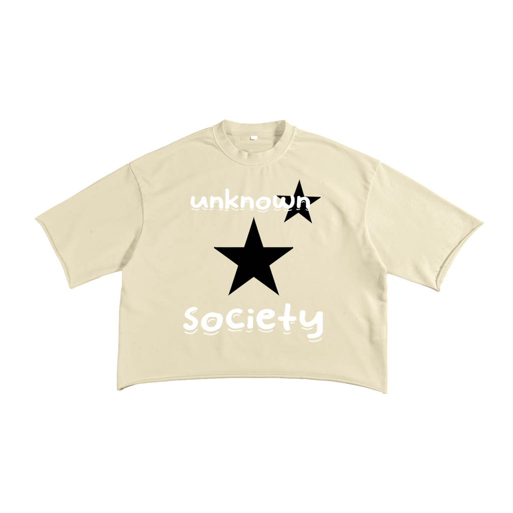 French Terry Raw Edge T-Shirt