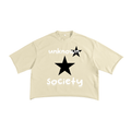 French Terry Raw Edge T-Shirt
